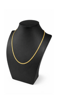 10K Gold Cuban Link Chain 22" — Solid Real Gold Men's Necklace
